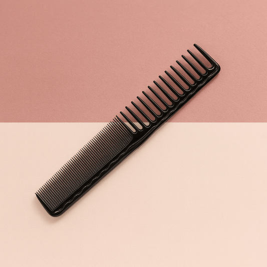 BLUSH & GLOW Noir Peigne à Cheveux PRO