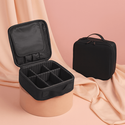 BLUSH & GLOW Noir Trousse à Maquillage VANITY