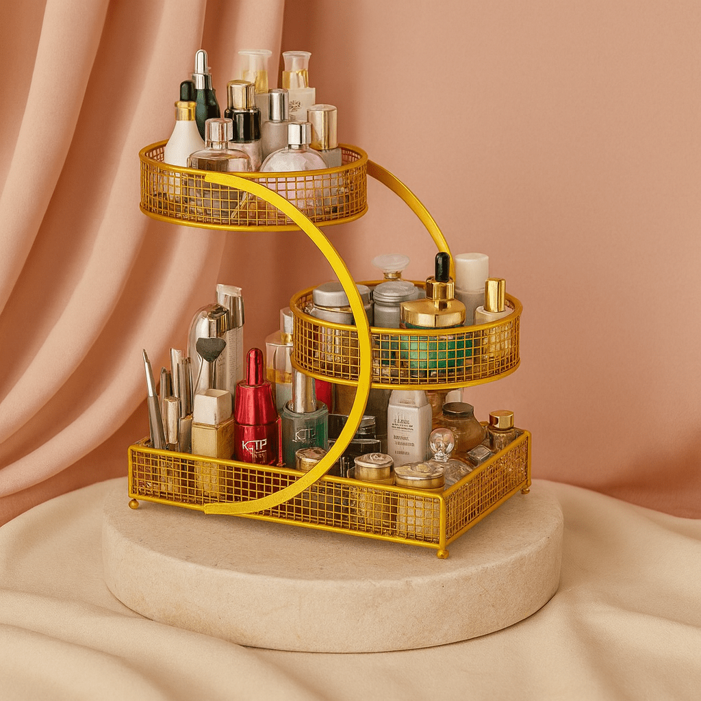 BLUSH & GLOW Or Organisateur à Maquillage ARCH