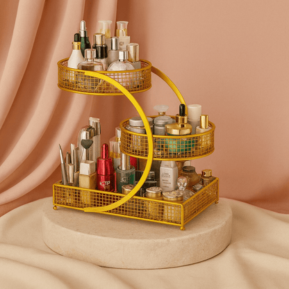 BLUSH & GLOW Or Organisateur à Maquillage ARCH