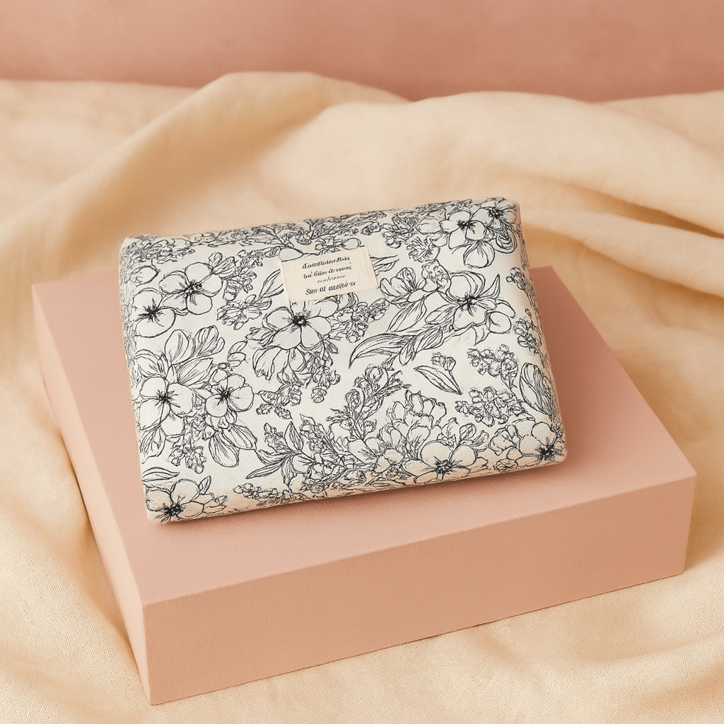 BLUSH & GLOW Pochette Trousse à Maquillage FLOWER