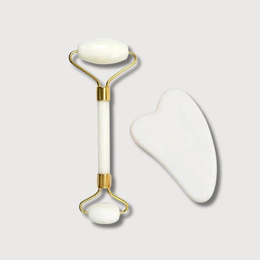 BLUSH & GLOW Quartz Blanc Gua Sha STONE