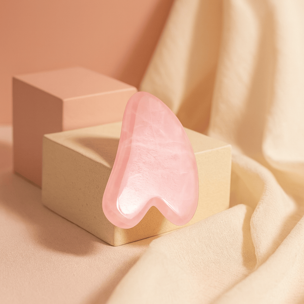 BLUSH & GLOW Quartz Rose Gua Sha ELYSIAN