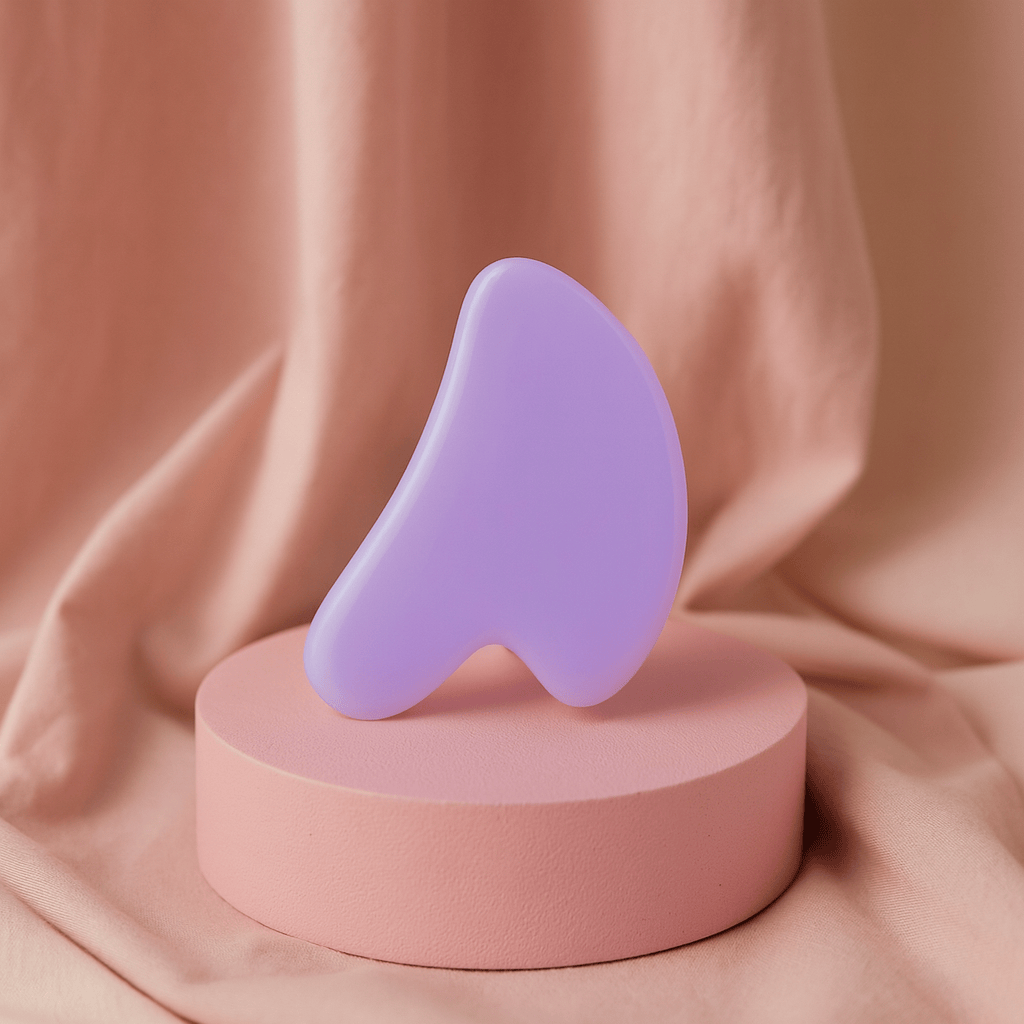 BLUSH & GLOW Quartz Violet Gua Sha ELYSIAN