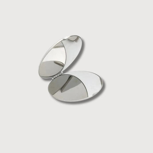 BLUSH & GLOW Rond Miroir de Poche SWAN