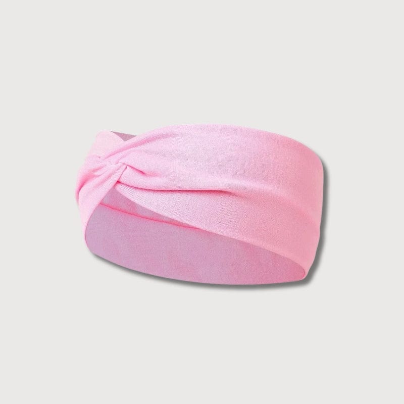 BLUSH & GLOW Rose Bandeau à Cheveux TWIST
