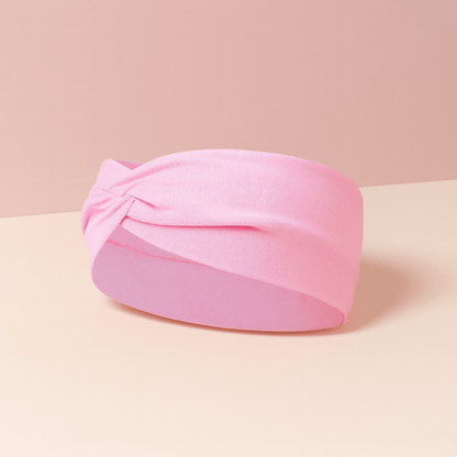 BLUSH & GLOW Rose Bandeau à Cheveux TWIST