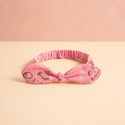 BLUSH & GLOW Rose Bandeau Cheveux SKOOL