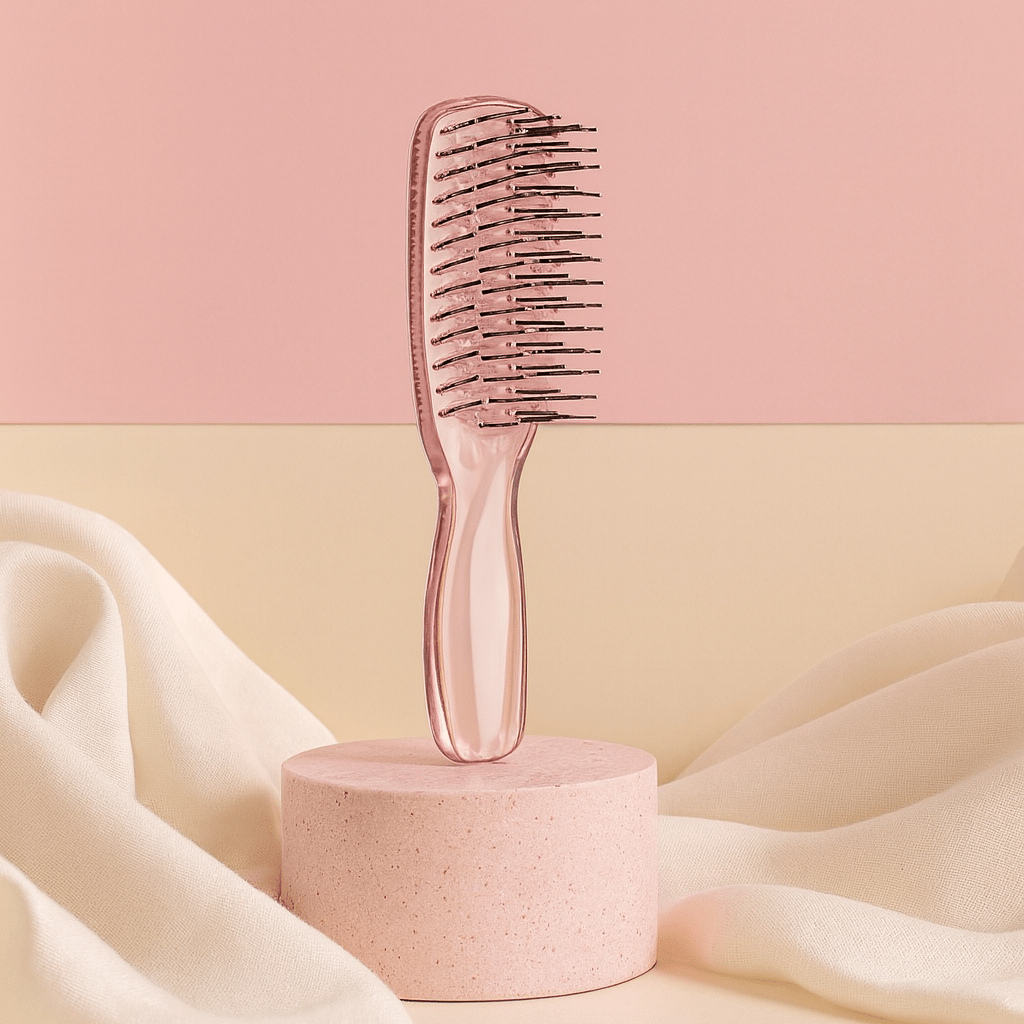 BLUSH & GLOW Rose Brosse à Cheveux GREEN