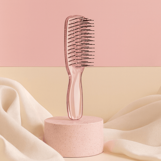BLUSH & GLOW Rose Brosse à Cheveux GREEN