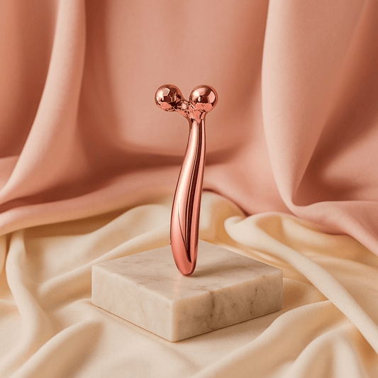 BLUSH & GLOW Rose Doré Rouleau de Massage ROSALYA