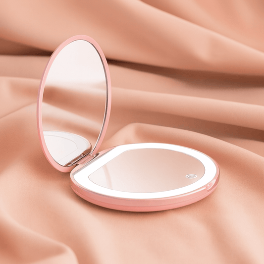 BLUSH & GLOW Rose Miroir de Poche MAGNIFICIENTS