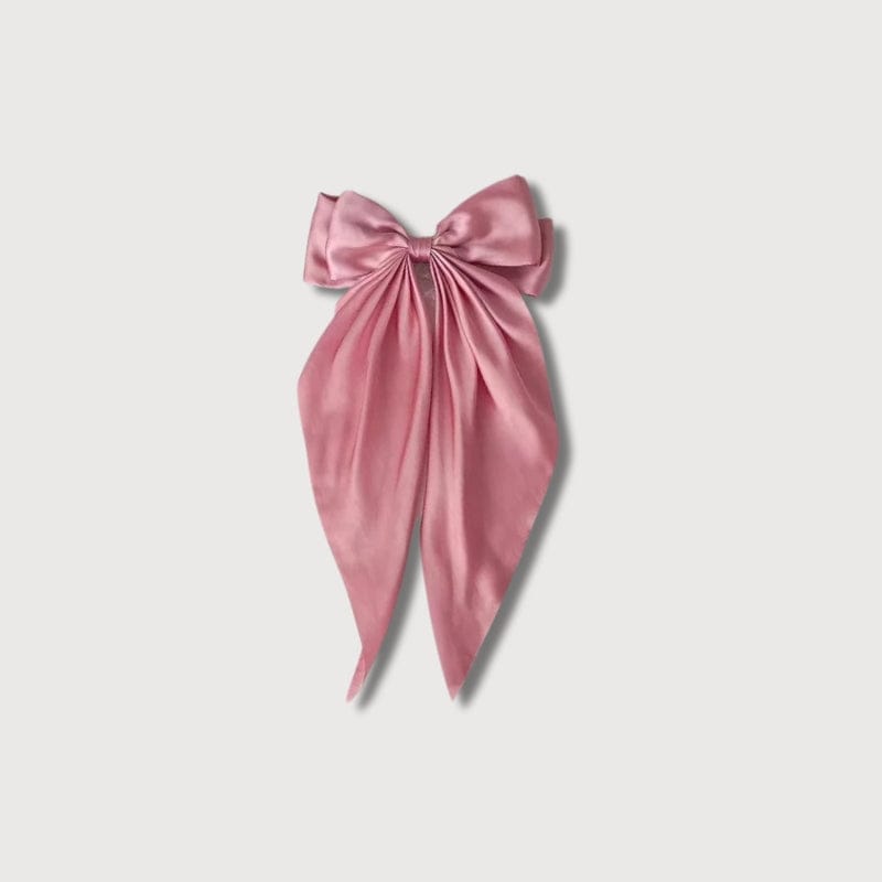 BLUSH & GLOW Rose Pince à Cheveux BOW'TIE