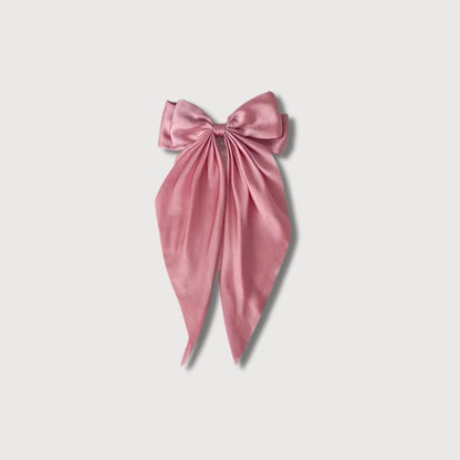 BLUSH & GLOW Rose Pince à Cheveux BOW'TIE