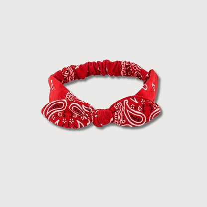BLUSH & GLOW Rouge Bandeau Cheveux SKOOL