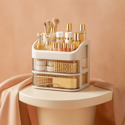 BLUSH & GLOW Trois étages Organisateur à Maquillage CANYON