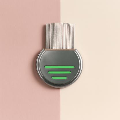 BLUSH & GLOW Vert Peigne à Poux ZEN