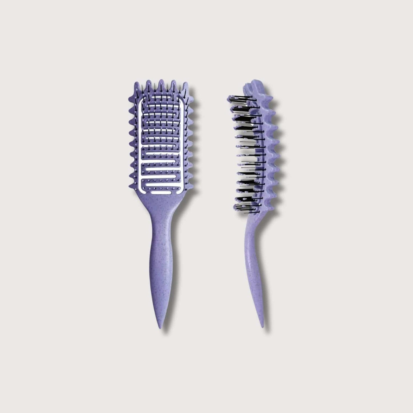 BLUSH & GLOW Violet Brosse à Cheveux CURLY