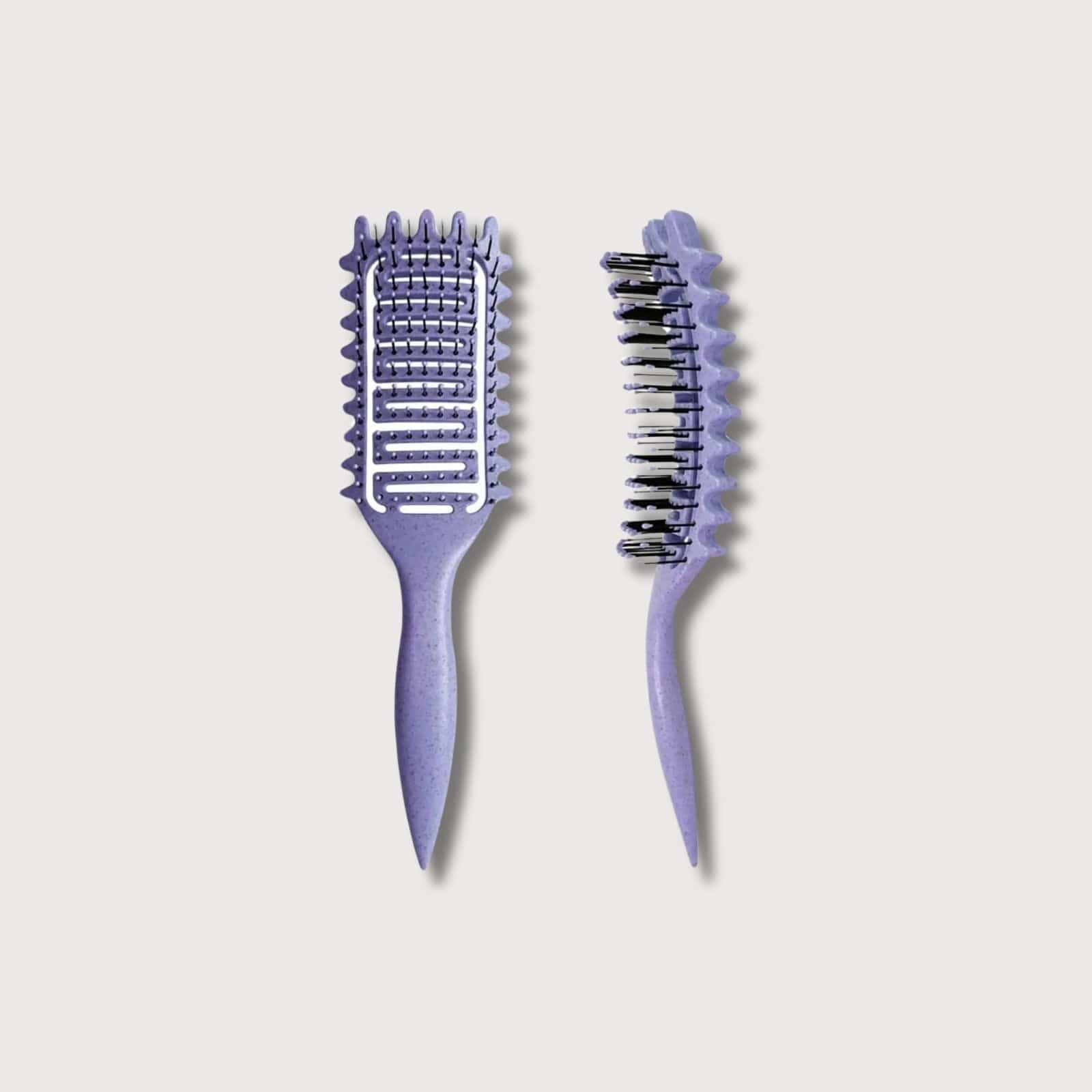 BLUSH & GLOW Violet Brosse à Cheveux CURLY