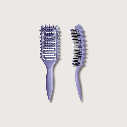 BLUSH & GLOW Violet Brosse à Cheveux CURLY