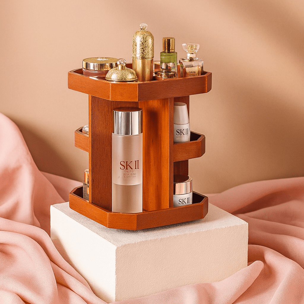 BLUSH & GLOW WOOD 1 Organisateur à Maquillage WOOD